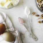 Heaping spoonful of baking soda