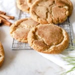 finished snickerdoodles