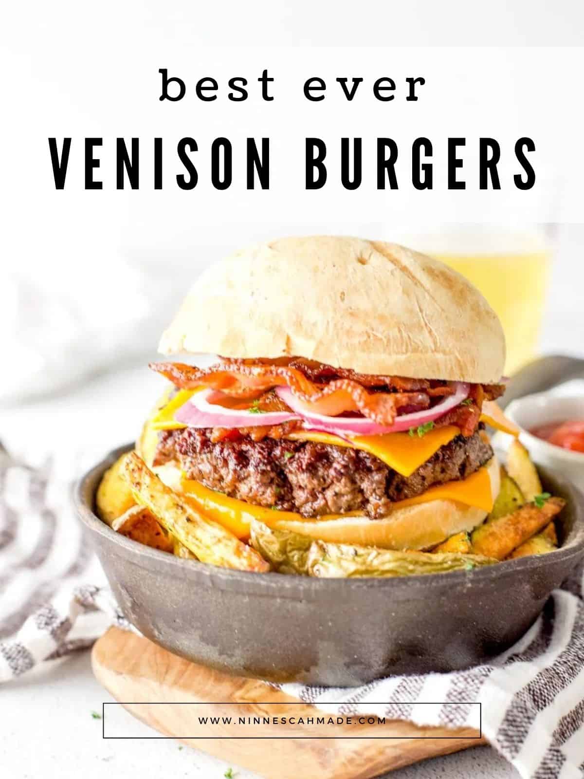 Best Venison Burgers (ground deer meat burger) - Ninnescah Made