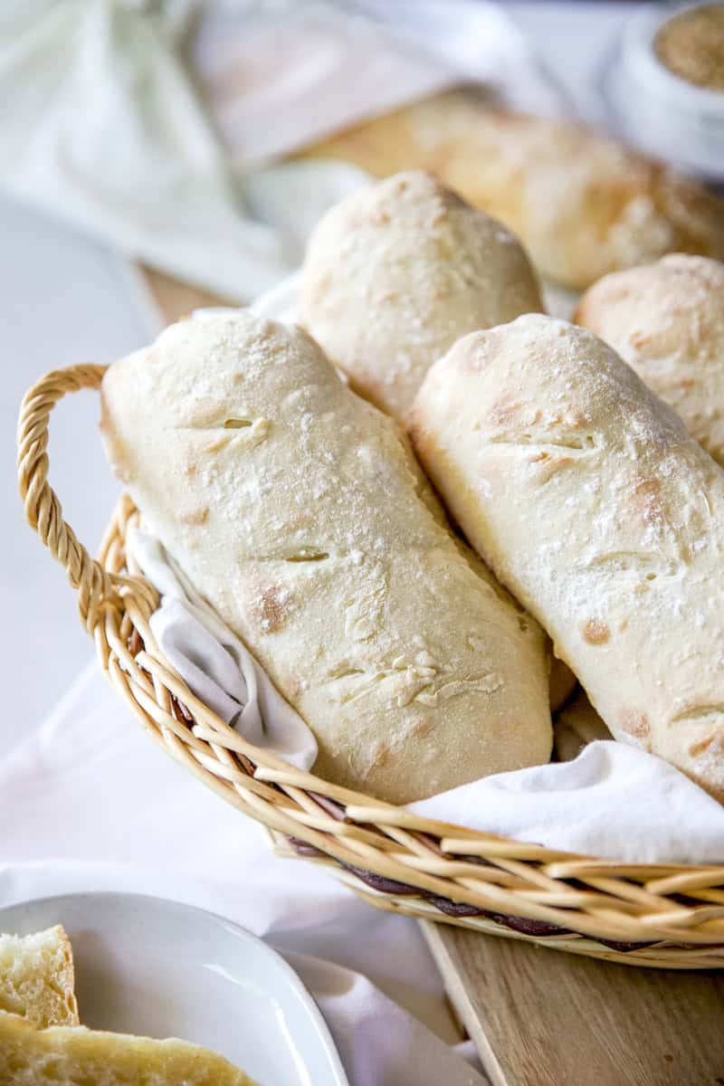 Step 6 of making sourdough baguettes is baking them until they reach an internal temperature of 200 degrees Fahrenheit.