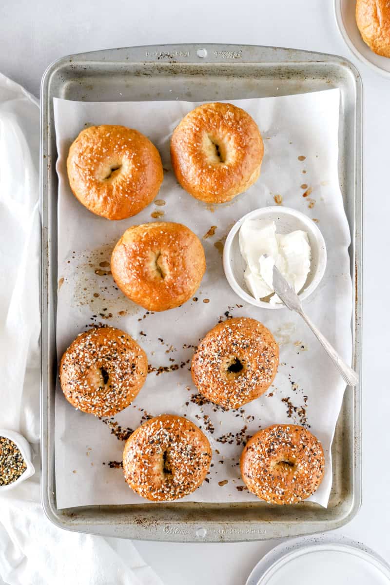 Step 8 of making bagels is letting them cool.