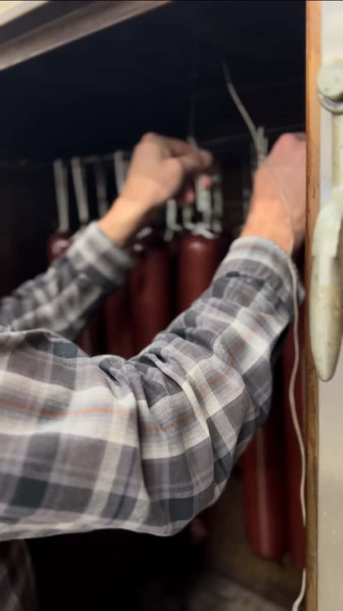 Step 6 of making summer sausage is letting it rest.