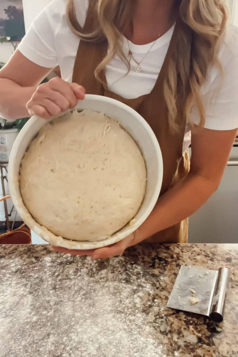 Step 4 let the dough rise.